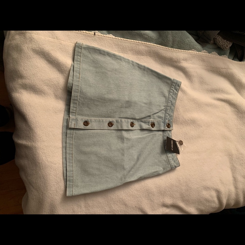 NWT forever 21 denim skirt